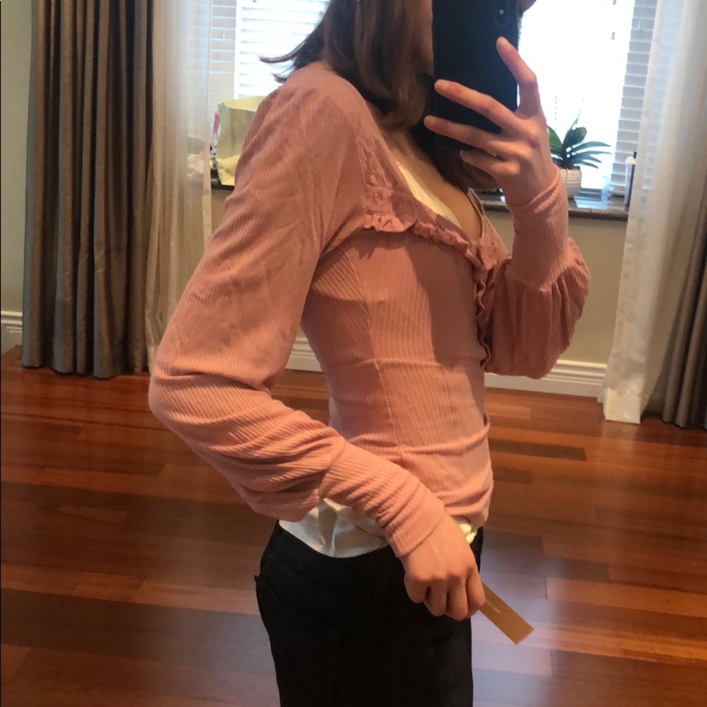 Free People Ruffle blouse - Picture 3 of 8